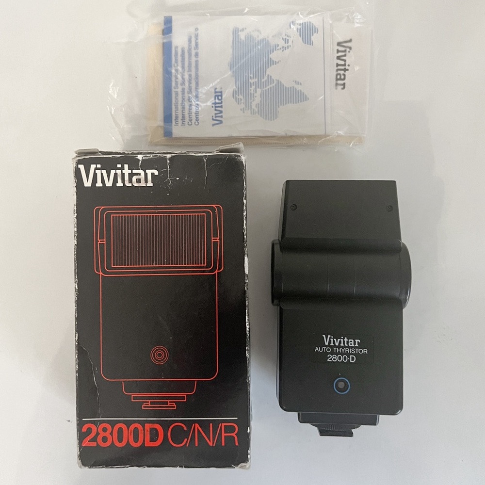 Vivitar 2800D Shoe Mount Flash